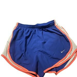 Nike women’s Blue and Orange Athletic Shorts size S